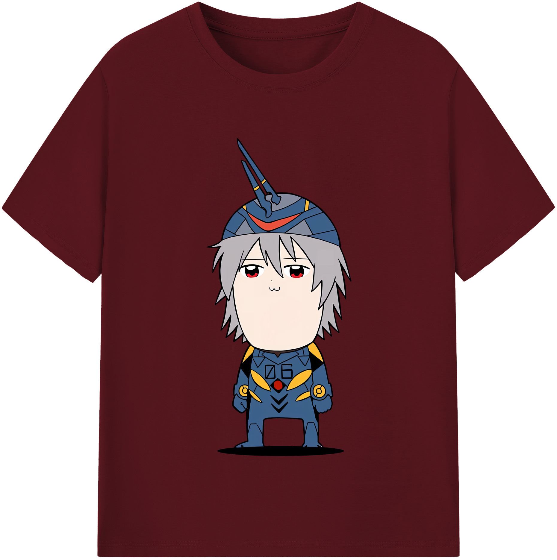 （画像用） EVA 新世紀エヴァンゲリオン 綿100％半袖Tシャツ（フロントプリント）